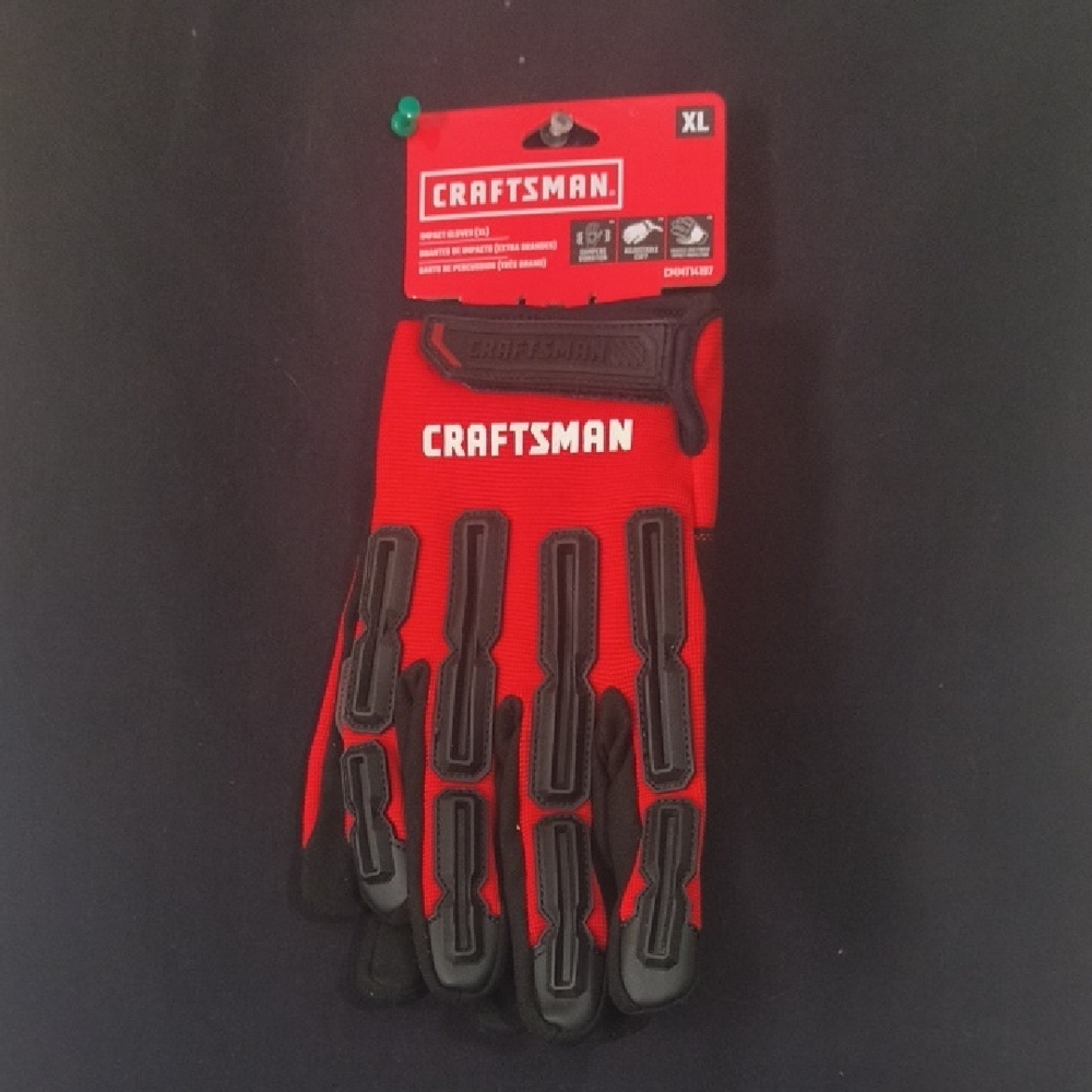 Craftsman Red and Black Men's Gloves